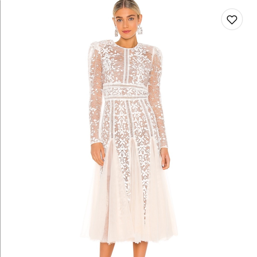 Bonx & Banco Megan Bridal Dress in White